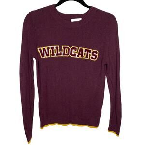 BONGO Wildcats Varsity Letters Long Sleeve Sweater Size Small